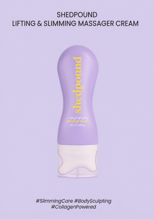 Shedpound Lifting & Slimming Massager Cream 120ml