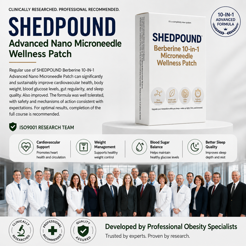 SHEDPOUND Advanced Nano Microneedle Wellness Patch